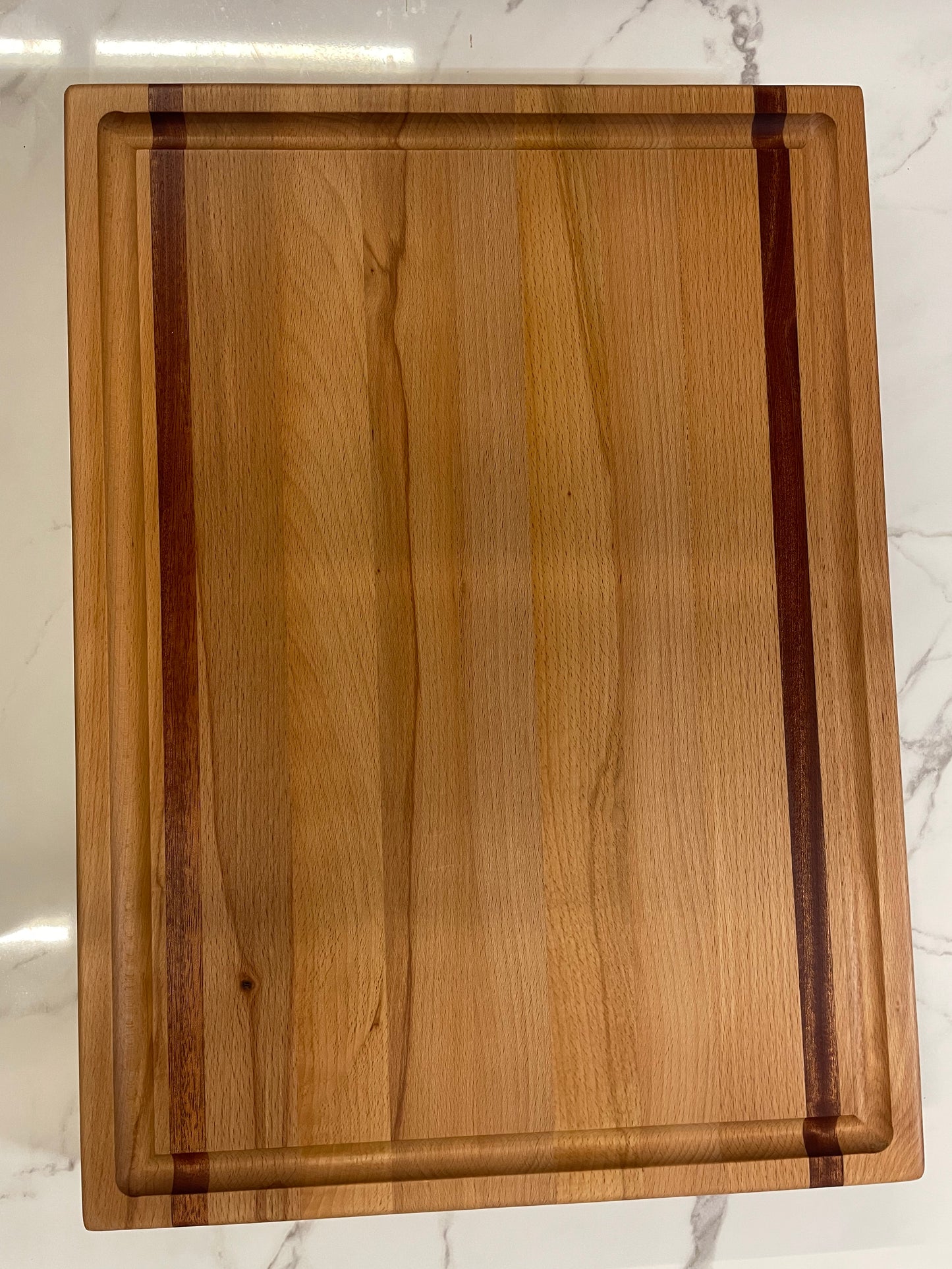 Handmade Extra Large Brisket Carving Board with Juice Groove