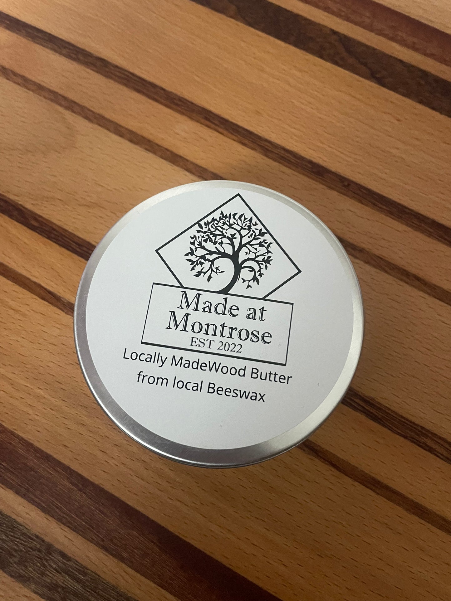 Made At Montrose Wood Butter - 100ml Tin