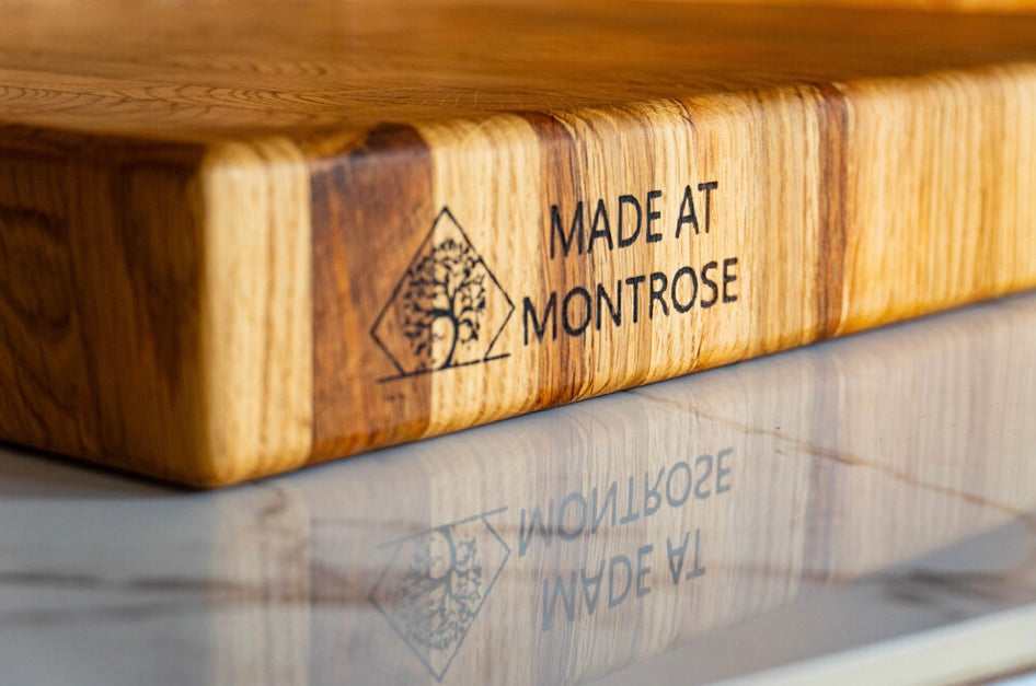 The Montrose Edition — Solid Oak End Grain Chopping Board