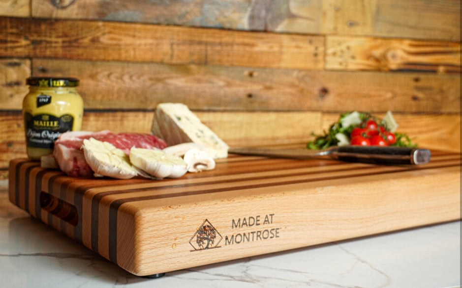 The Montrose Edition — Solid Oak End Grain Chopping Board